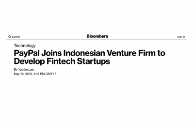 PayPal and Alpha JWC Ventures Collaborate to Provide Access to US$5 Million in Funding to FinTech Startups in SEA